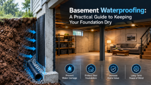 Basement Waterproofing: A Practical Guide to Keeping Your Foundation Dry
