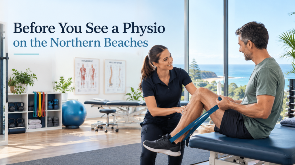 Before You See a Physio on the Northern Beaches