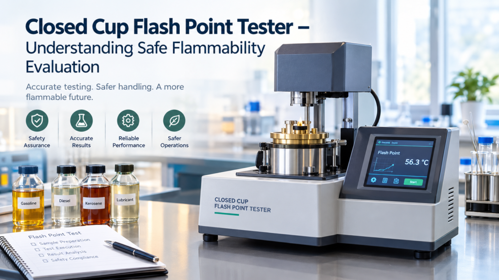 Closed Cup Flash Point Testing in the Laboratory