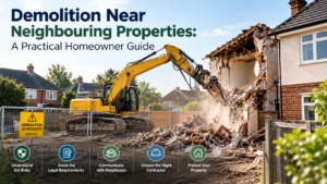 Demolition Near Neighbouring Properties: A Practical Homeowner Guide