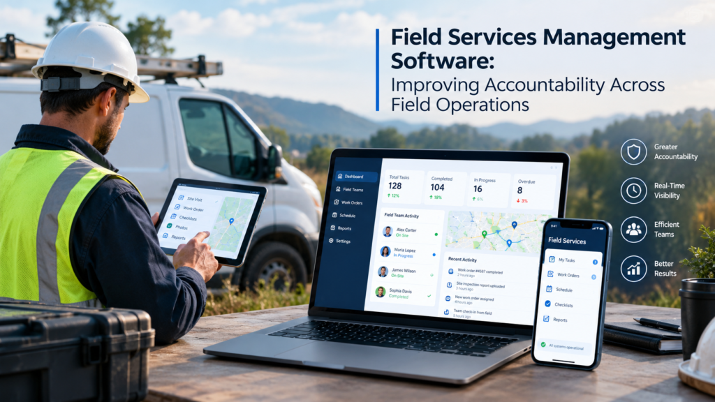 Field Services Management Software: Improving Accountability Across Field Operations