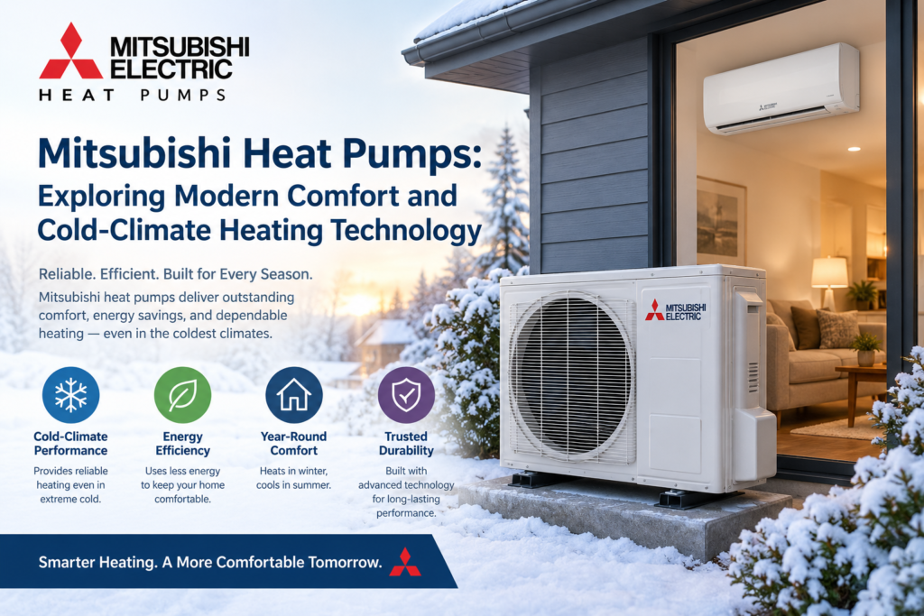 Mitsubishi Heat Pumps: Exploring Modern Comfort and Cold-Climate Heating Technology