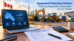 Equipment Financing Ontario: Planning Equipment Investment Across Ontario