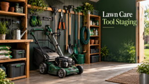 Lawn Care Tool Staging
