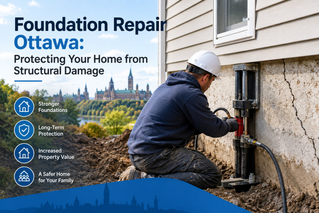 Foundation Repair Ottawa: Protecting Your Home from Structural Damage