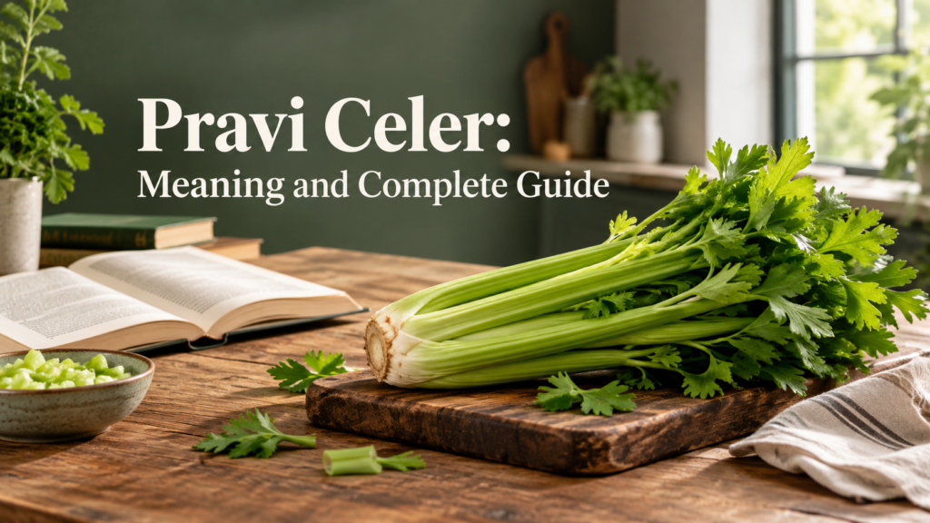 pravi celer