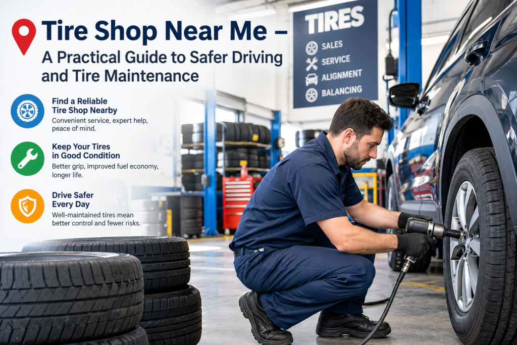 Tire Shop Near Me – A Practical Guide to Safer Driving and Tire Maintenance