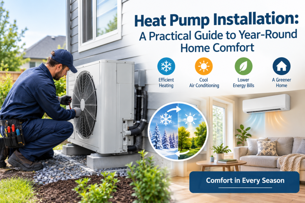 Heat Pump Installation: A Practical Guide to Year-Round Home Comfort