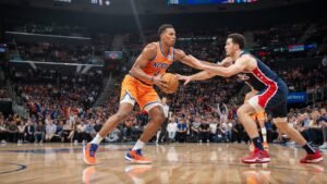 knicks vs 76ers match player stats