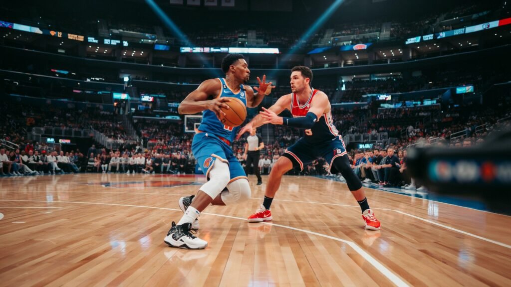 knicks vs 76ers match player stats
