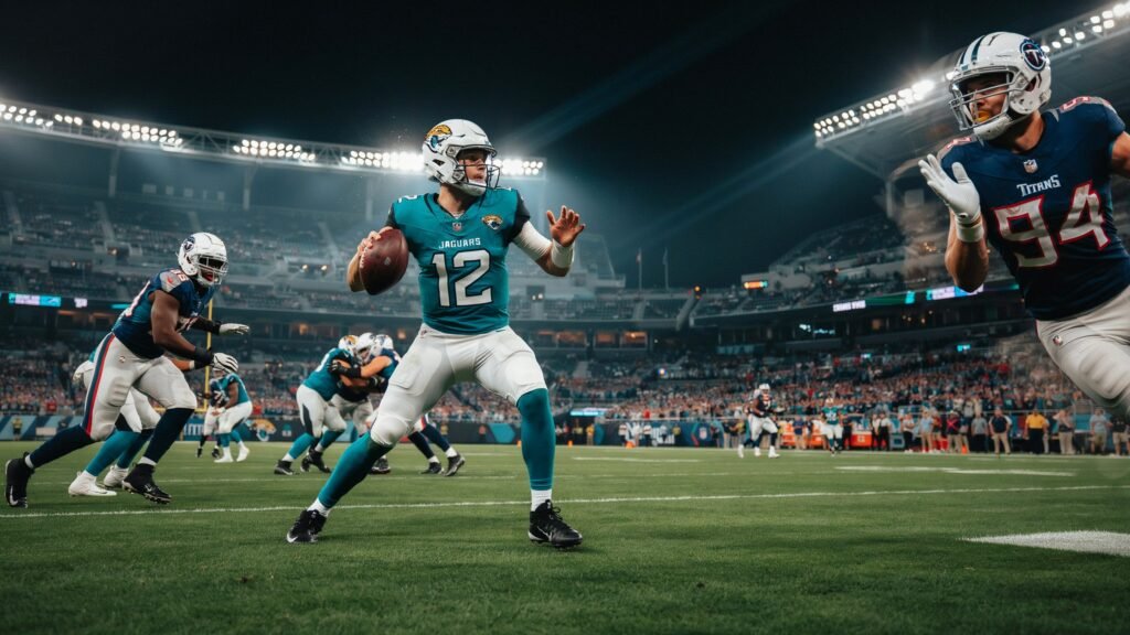 jacksonville jaguars vs tennessee titans match player stats