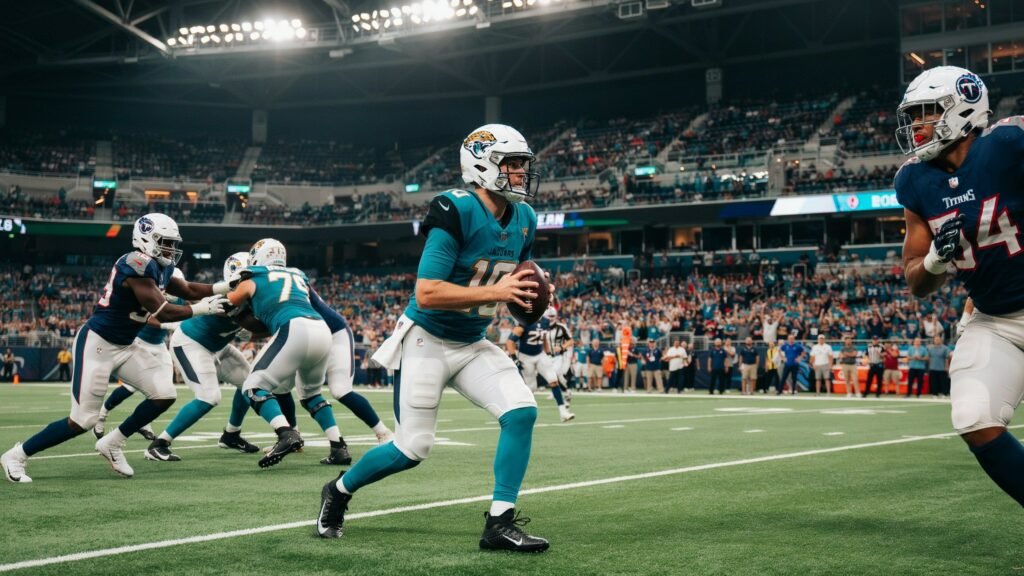 jacksonville jaguars vs tennessee titans match player stats