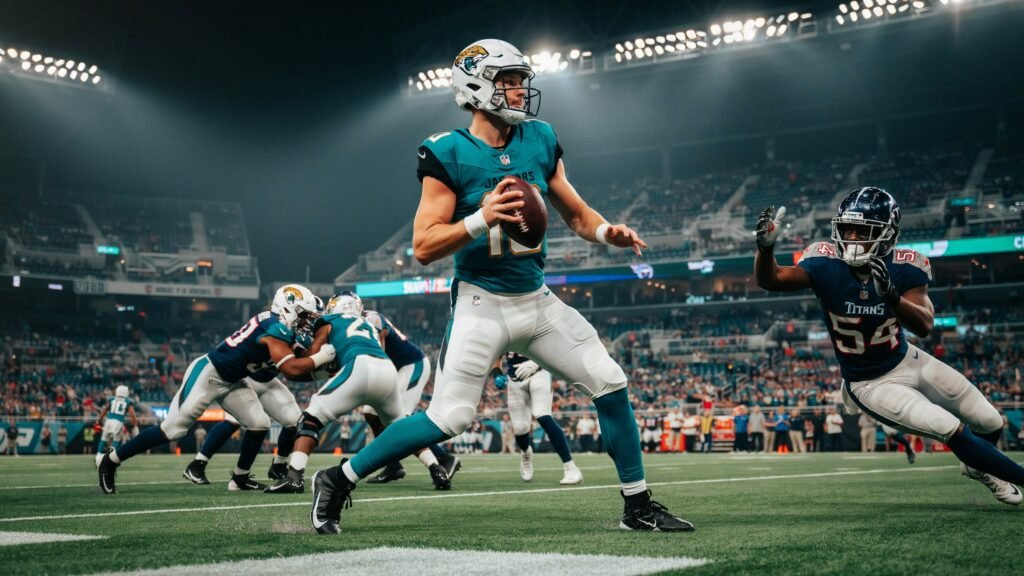 jacksonville jaguars vs tennessee titans match player stats