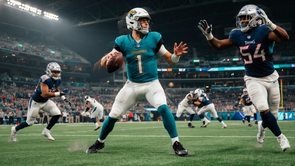 jacksonville jaguars vs tennessee titans match player stats